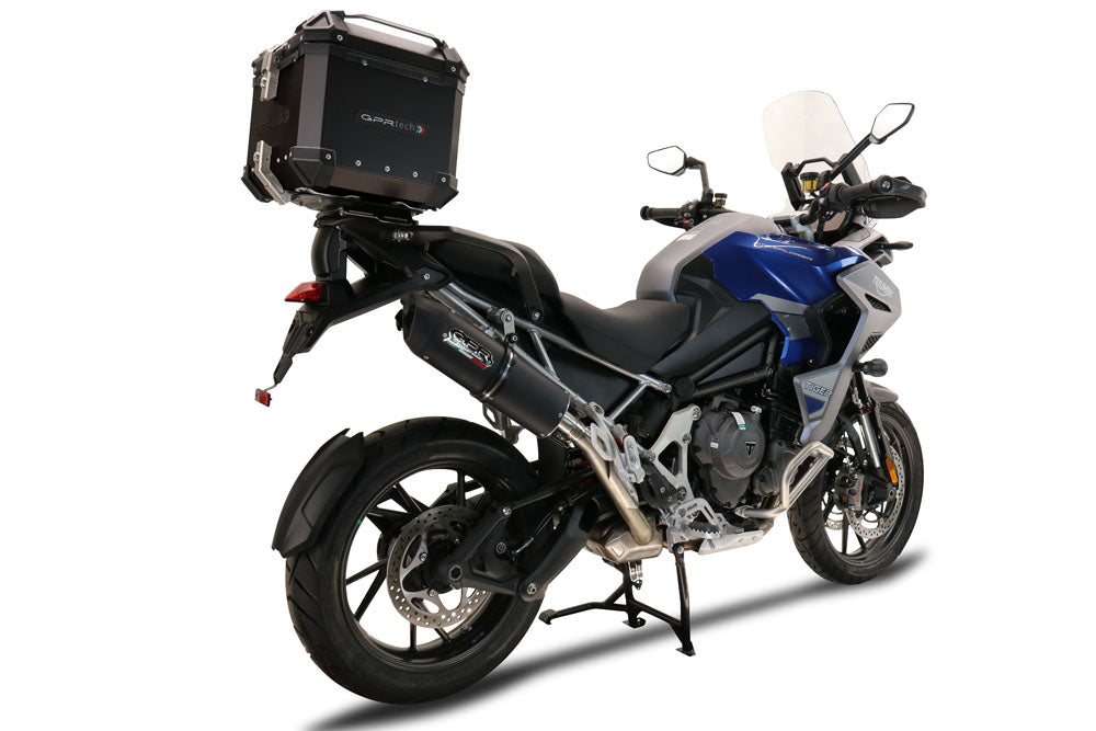 Baúl superior Triumph Tiger 900 2020-2023 45 litros GPR TECH Aluminio negro
