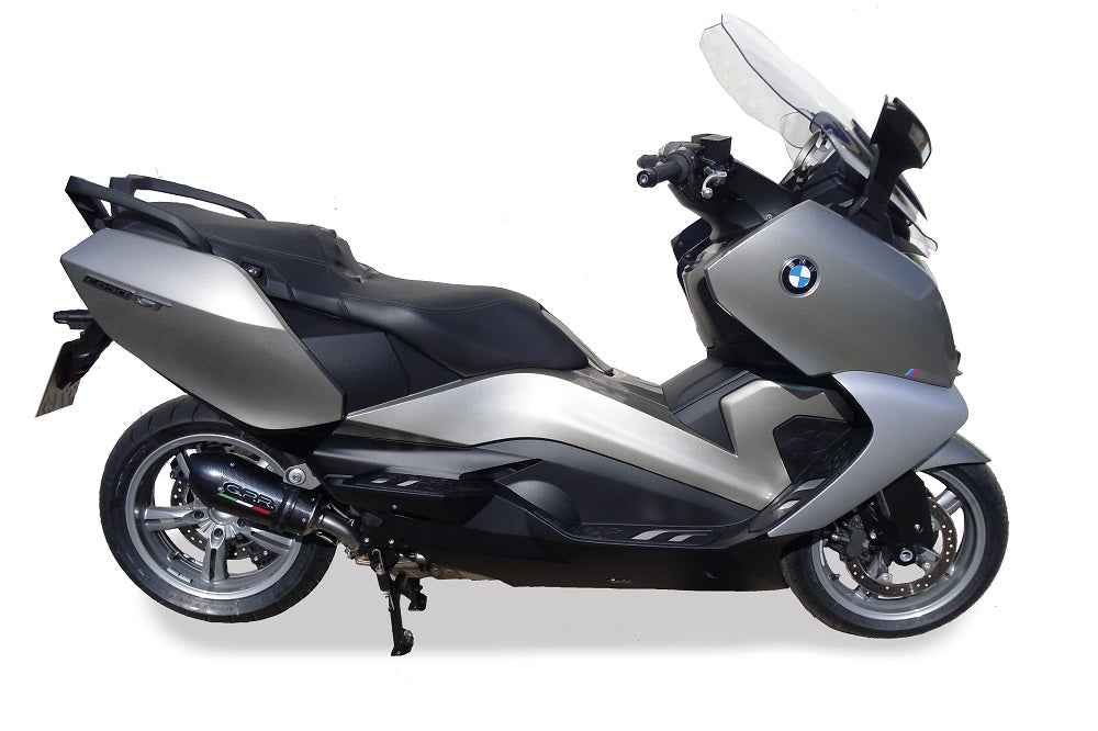 BMW C650GT 2012-2015 Exhaust GPR Grand Prix Evo Poppy Slip-On - photo 4