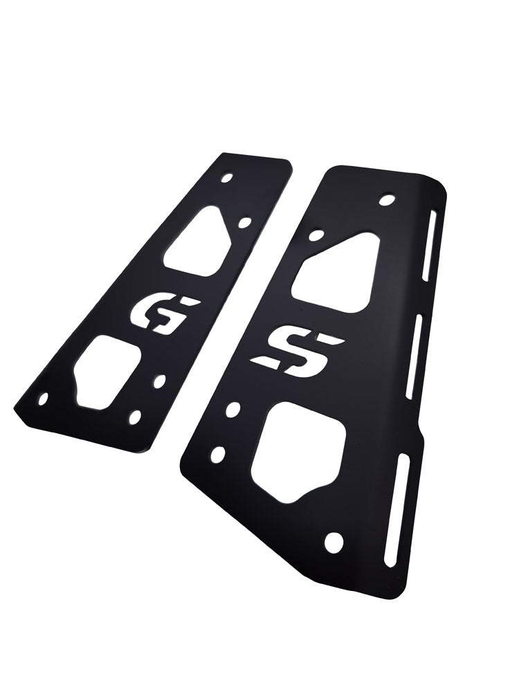 BMW F850GS 2021-2023 e5 Top Case Mounting Plate 55 Liters GPR TECH Black Aluminum