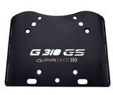 BMW G310GS 2017-2021 e4 Top Case Mounting Plate 35 Liters - 55 Liters GPR TECH Black Titanium