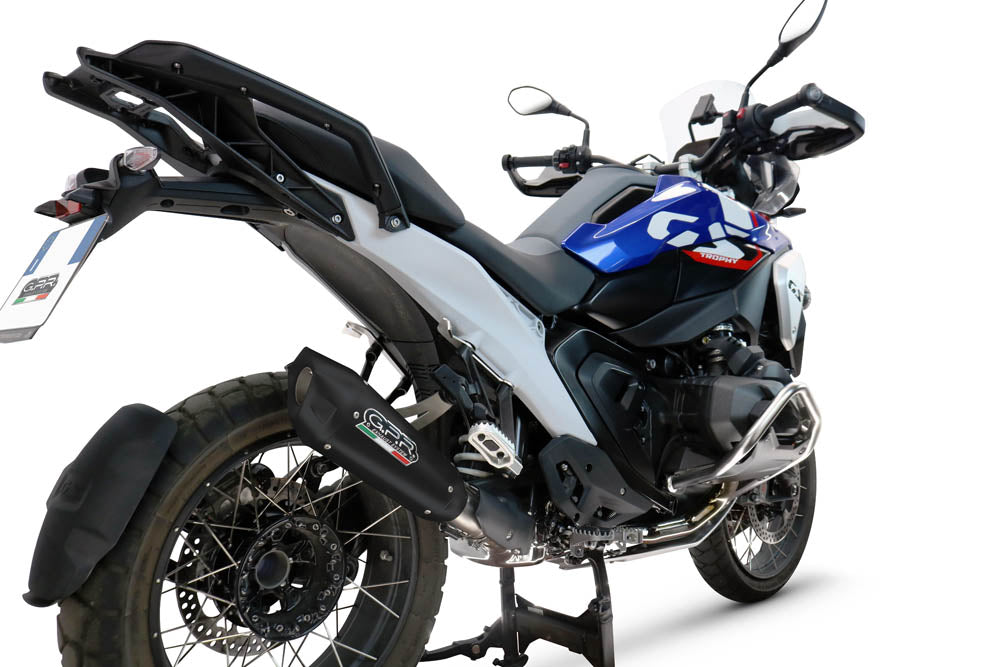 Échappement GPR GP-Revo Black Titanium Slip-On pour BMW R1300R R/RS 2025-2026