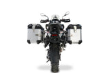 Maletas laterales GPR TECH de 38 + 38 litros, aluminio plateado, para BMW R1300GS 2024-2026
