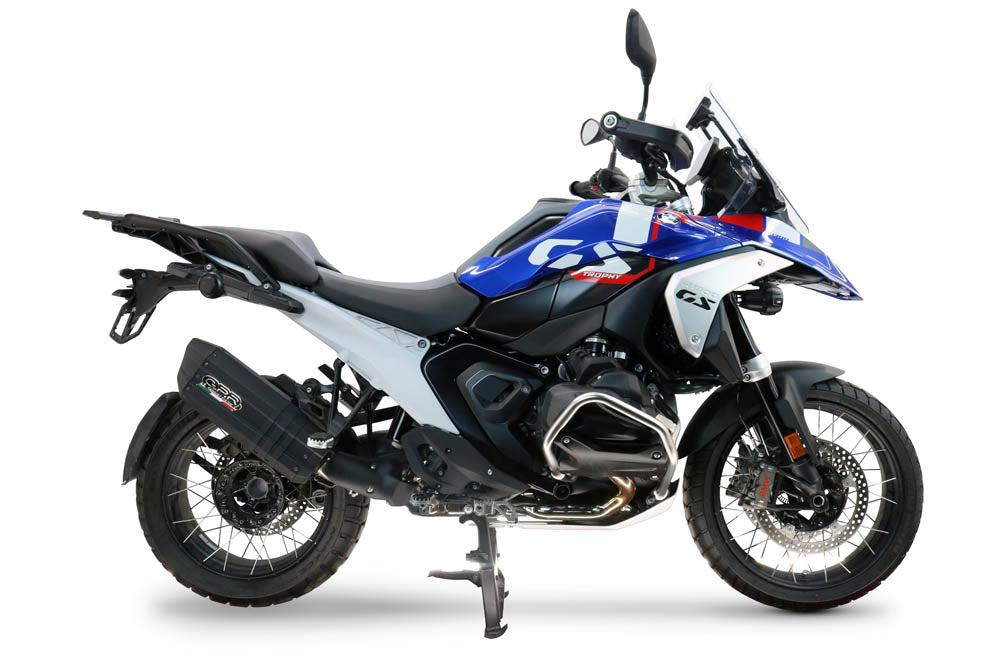 Échappement GPR Hyper Sonic Black Titanium Slip-On pour BMW R1300R R/RS 2025-2026