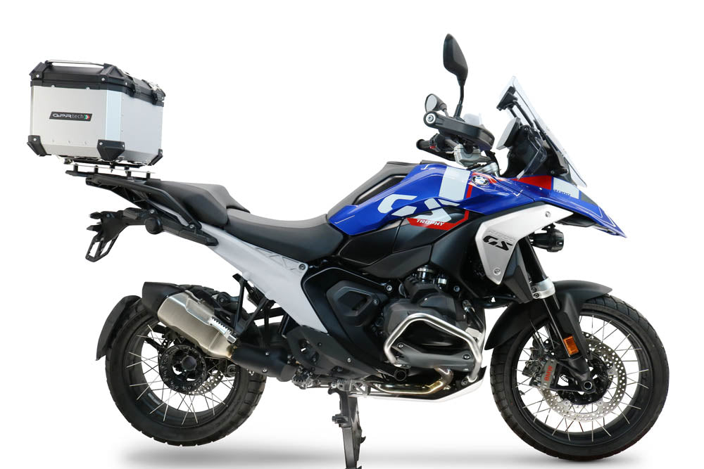 BMW R1300GS 2024-2026 Top Case 35 Liters GPR TECH Silver Aluminum