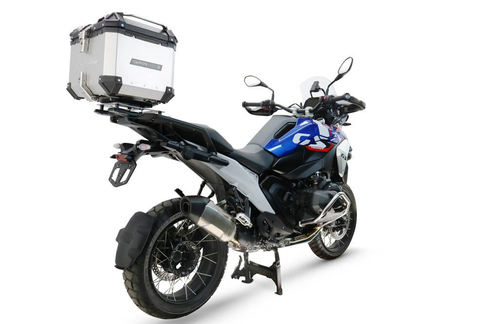 BMW R1300GS 2024-2026 Top Case 35 Liters GPR TECH Silver Aluminum