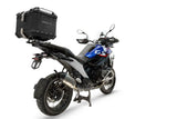 Top case GPR TECH de 45 litres, aluminium noir, pour BMW R1300GS 2024-2026