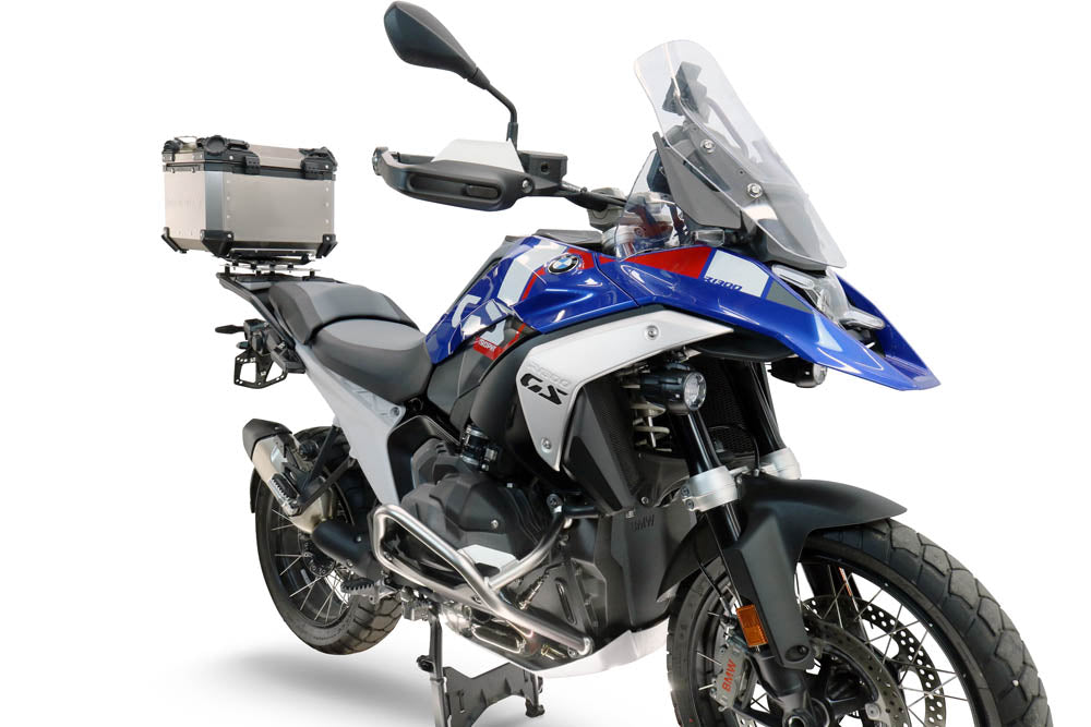 Baúl GPR TECH de 35 litros, titanio, para BMW R1300GS 2024-2026