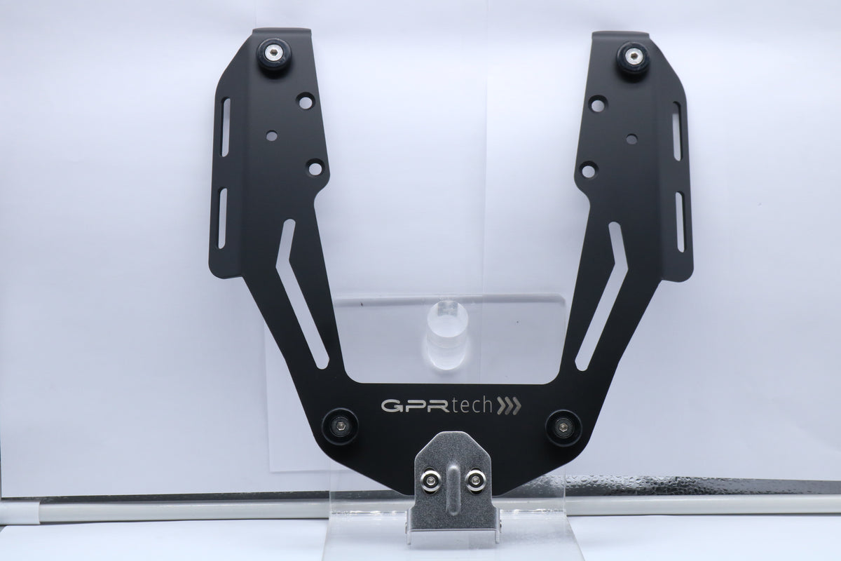Baúl GPR TECH de 45 litros, aluminio negro, para BMW F650GS 2004-2013