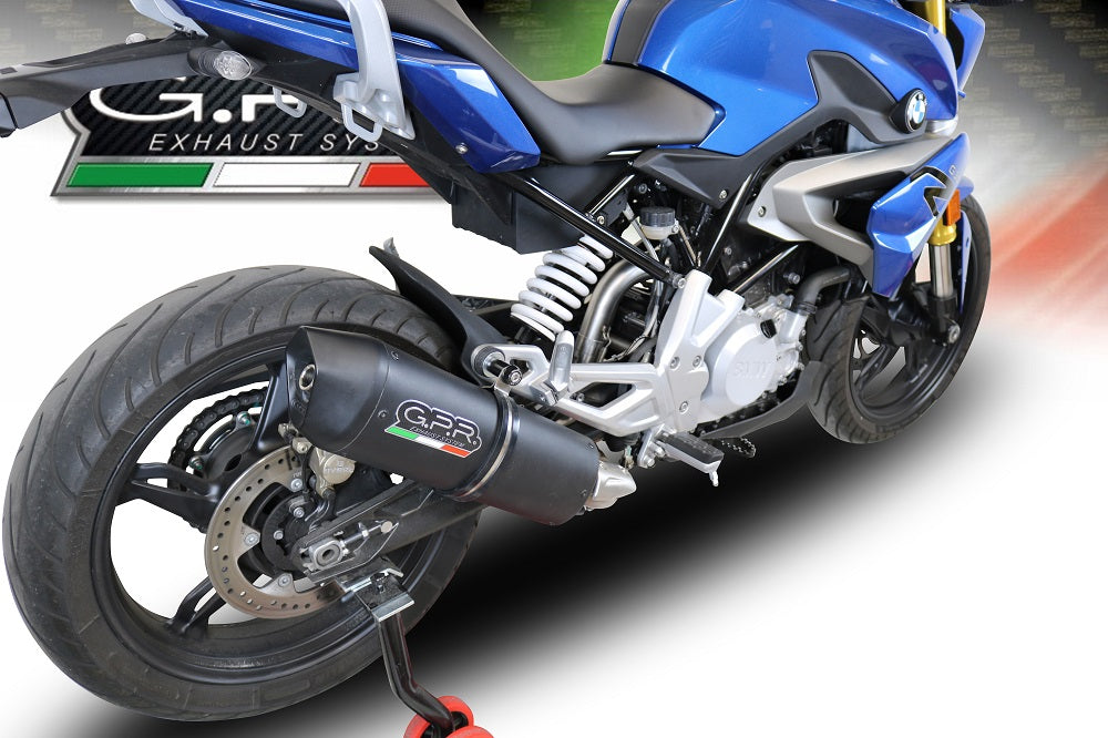 BMW G310R 2017-2021 Exhaust GPR Furore Evo4 Nero Full System