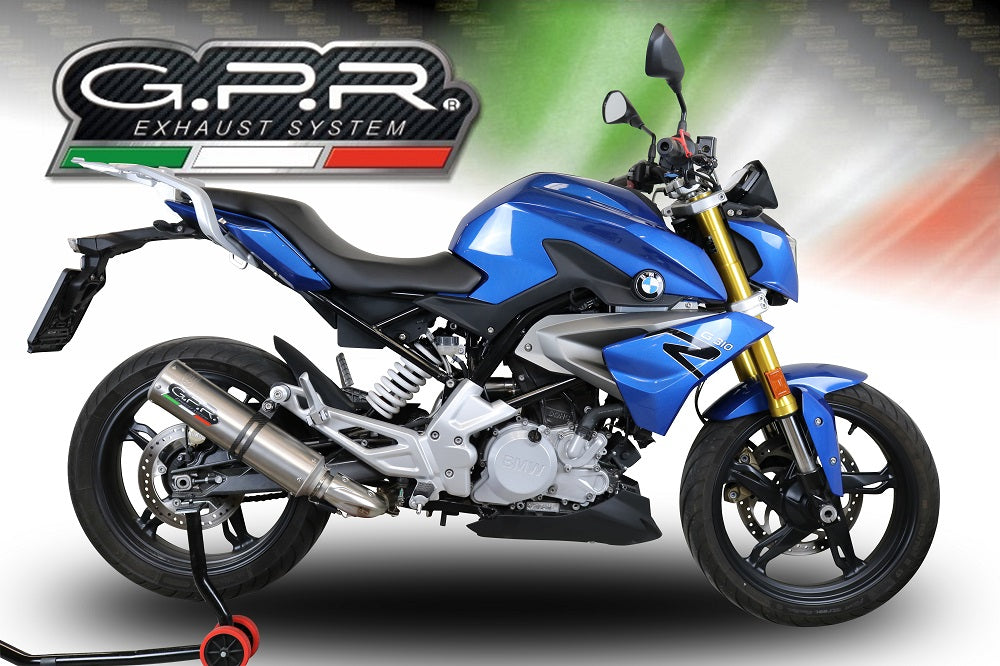 BMW G310R 2022-2024 Exhaust GPR M3 Inox Full System