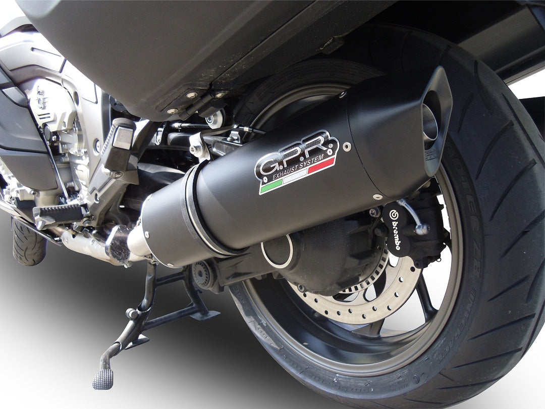 BMW K1600GT 2022-2025 Exhaust GPR Furore Evo4 Nero Dual Slip On