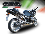 BMW R1200S 2006-2008 Exhaust GPR Furore Nero Dual Slip On