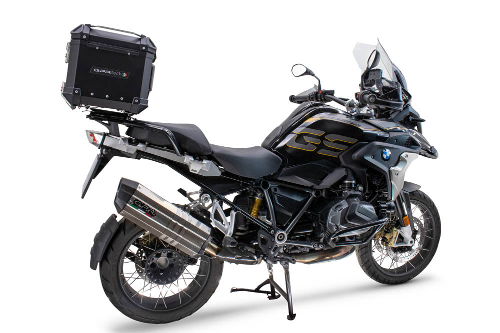 BMW R1200GS 2017-2018 Top Case 35 Liters GPR TECH Black Aluminum - photo 1