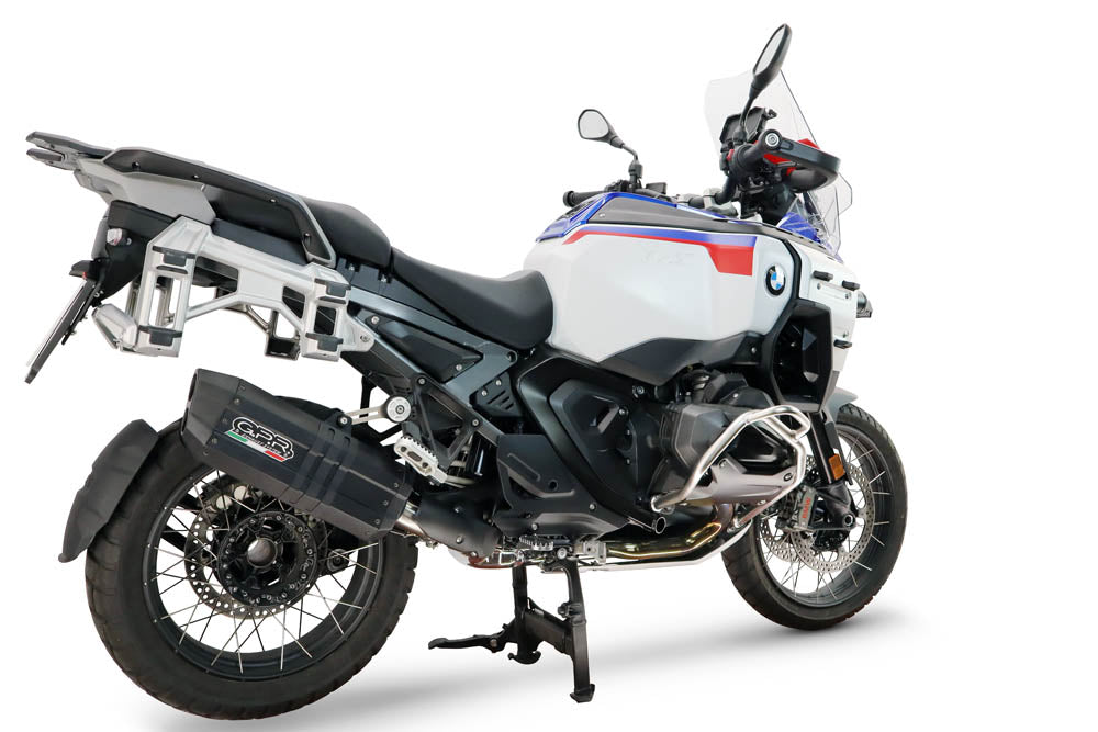 BMW R1300GS Adventure 2024-2026 Exhaust GPR Hyper Sonic Black Titanium Slip-On