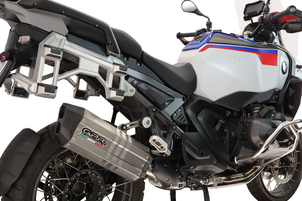 Escape GPR Hyper Sonic Titanium Slip-On para BMW R1300GS Adventure 2024-2026