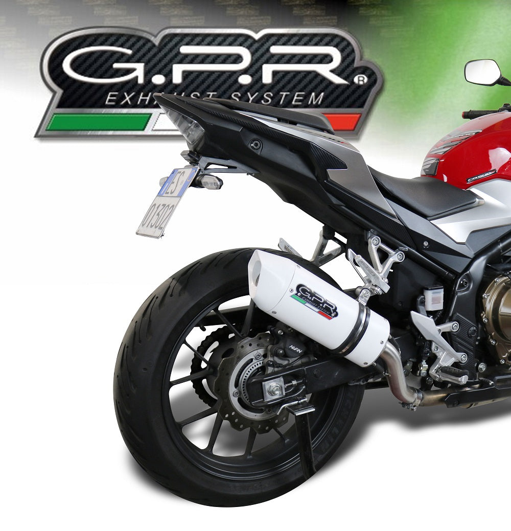 Escape GPR Albus Ceramic Slip-On para Honda CB500X 2013-2015