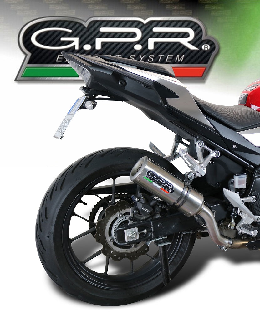 Honda CB500X 2019-2025 Exhaust GPR M3 Inox Slip-On