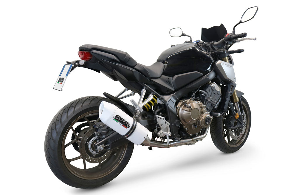 Escape GPR Albus Cerámico para Honda CB650F 2014-2016, sistema completo de carrera