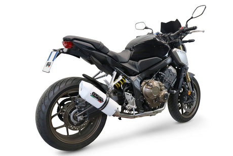 Honda CB650F 2014-2016 Exhaust GPR Albus Ceramic Full System - photo 7