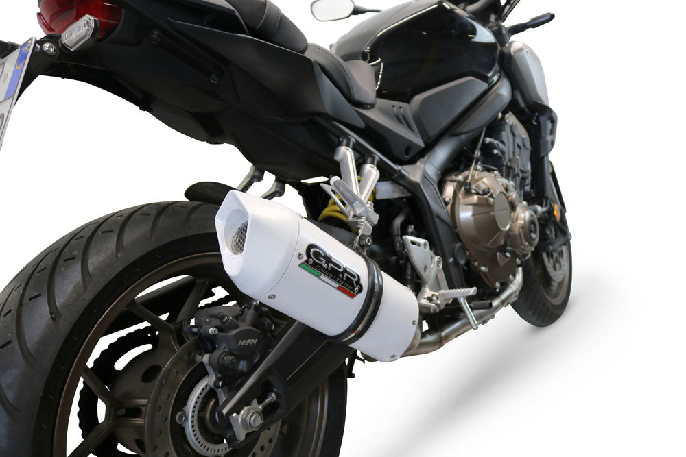 Escape GPR Albus Cerámico para Honda CB650F 2014-2016, sistema completo de carrera