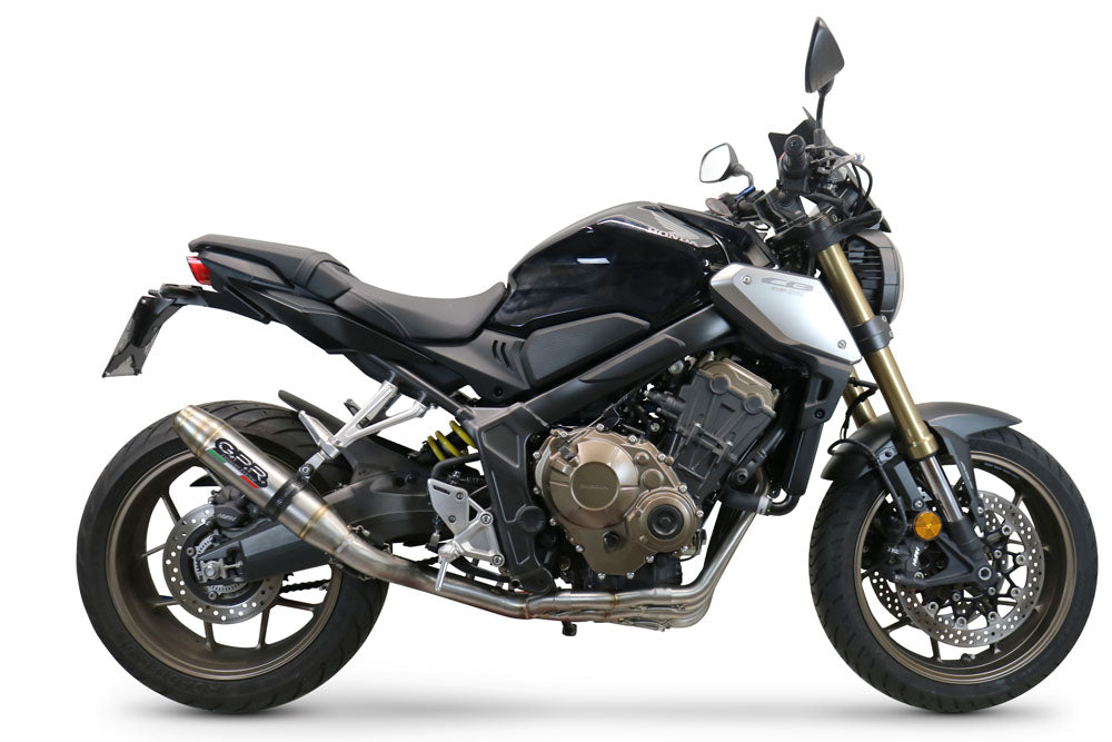 Escape Honda CBR650F 2014-2016 GPR Deeptone Inox Sistema completo Race