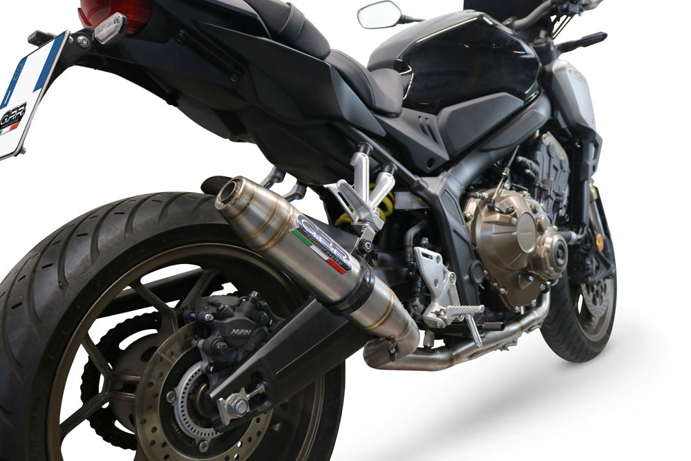Escape Honda CBR650F 2014-2016 GPR Deeptone Inox Sistema completo Race