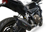 Sistema de escape completo GPR Furore Evo4 Nero para Honda CB650F 2019-2022