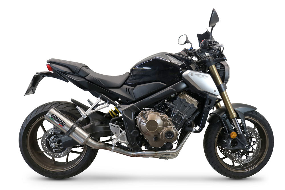 Sistema completo de escape GPR M3 Inox para Honda CBR650R 2021-2023