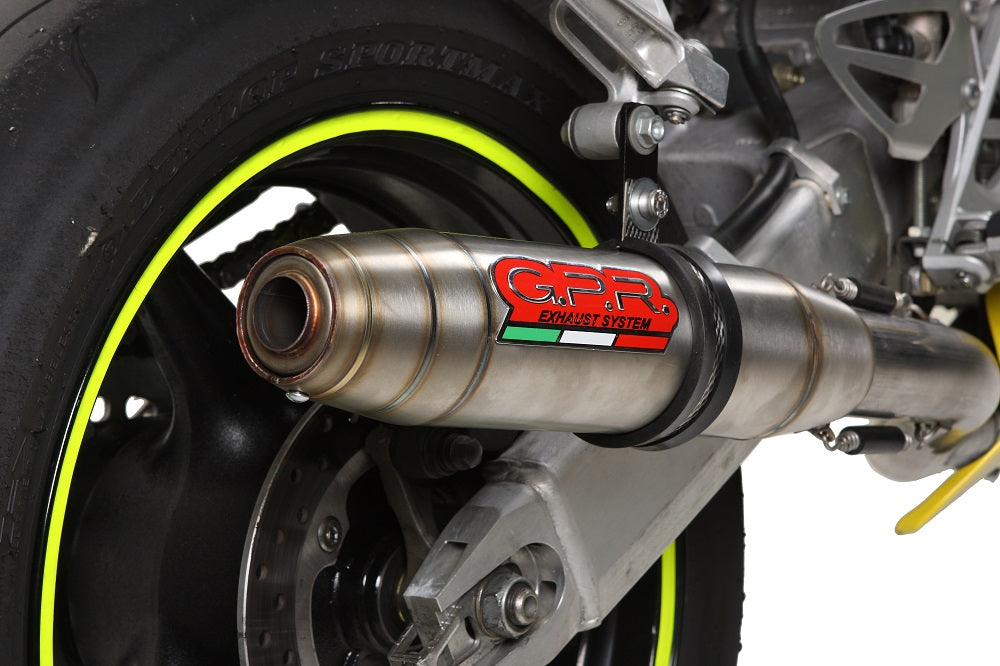 Escape GPR Deeptone Inox Slip-On Race para Honda CBR600F4i - CBR600 Sport 2001-2007