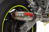 Escape GPR Deeptone Inox Slip-On Race para Honda CBR600F4i - CBR600 Sport 2001-2007