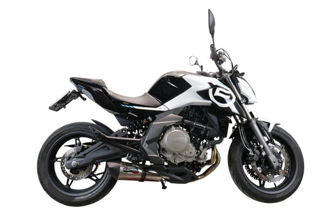 CF Moto 650 MT 2019-2020 Exhaust GPR Grand Prix Evo Titanium Slip-On - photo 4