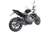 Escape GPR M3 negro de titanio para CF Moto 650 MT 2021-2024