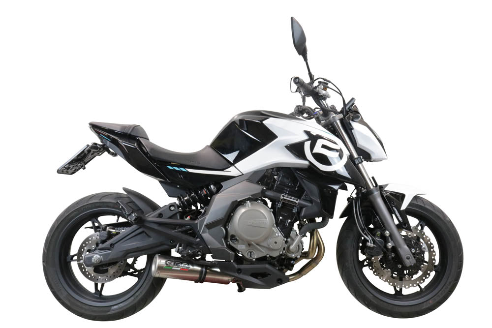 Escape GPR M3 Inox Slip-On para CF Moto 650 MT 2021-2024