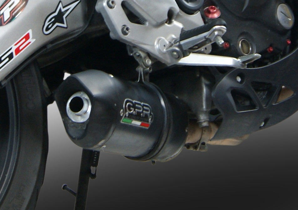Escape GPR Furore Nero Slip-On Race para CF Moto Nk 650 2012-2016
