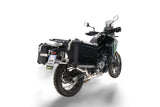 Cf Moto 800 MT Touring 2022-2024 Side Cases 38 Liters + 32 Liters GPR TECH Black Aluminum