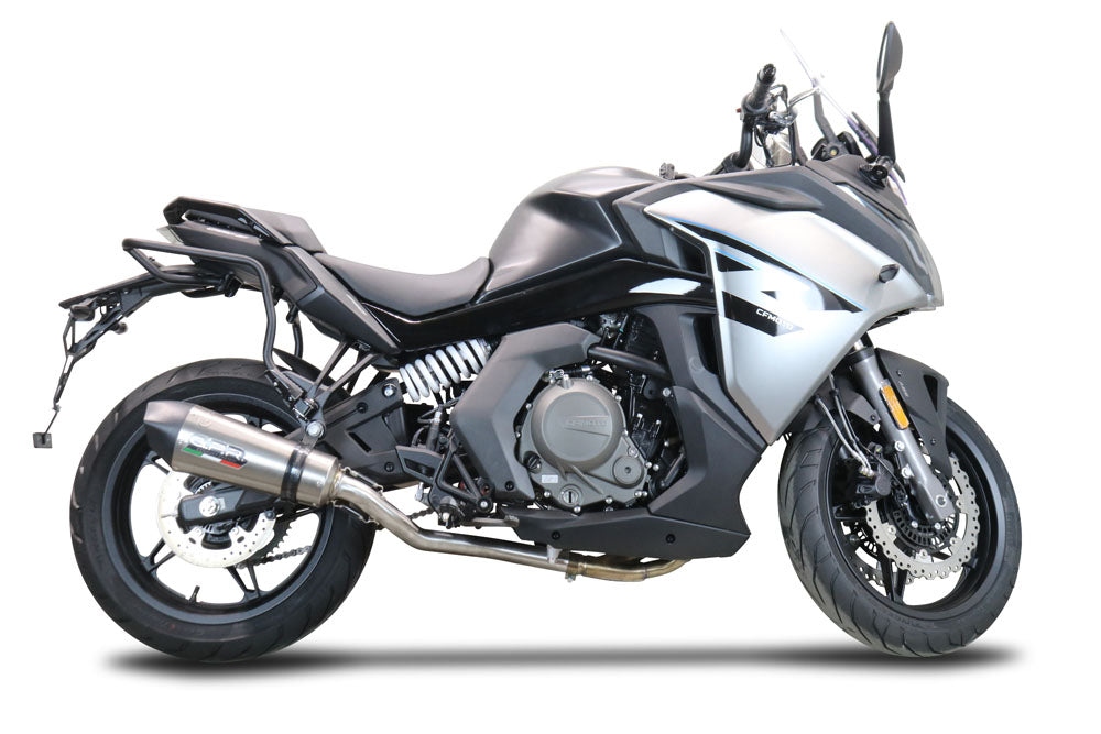 CF Moto 650 Gt 2022-2024 Exhaust GPR Grand Prix Evo Titanium Mid Full System - photo 4