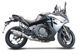 CF Moto 650 Gt 2022-2024 Exhaust GPR Grand Prix Evo Titanium Mid Full System - photo 4