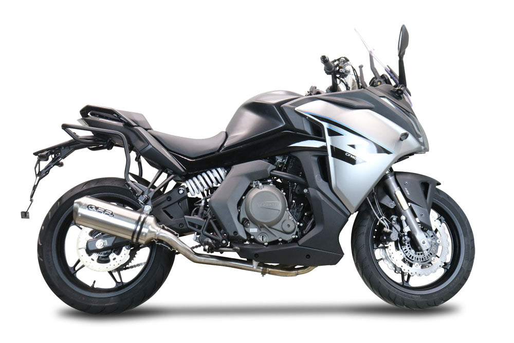 Escape GPR Satinox Slip-On para CF Moto 650 GT 2022-2024