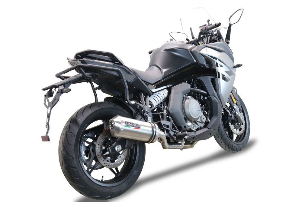 Escape GPR Satinox Slip-On para CF Moto 650 GT 2022-2024