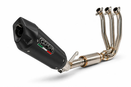 CF Moto 675 NK 2024-2027 Exhaust GPR GP-Revo Black Titanium Full System - photo 5