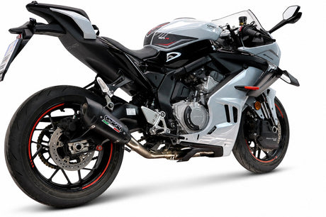 CF Moto 675 NK 2024-2027 Exhaust GPR GP-Revo Black Titanium Full System - photo 2