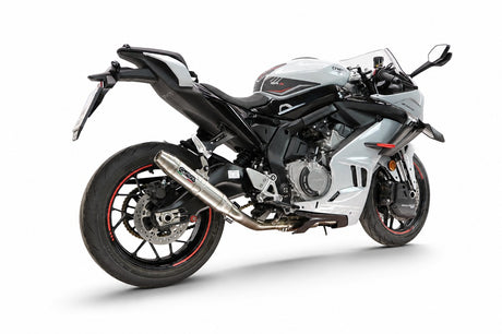CF Moto 675SS 2024-2027 Exhaust GPR Deeptone Inox Full System - photo 2