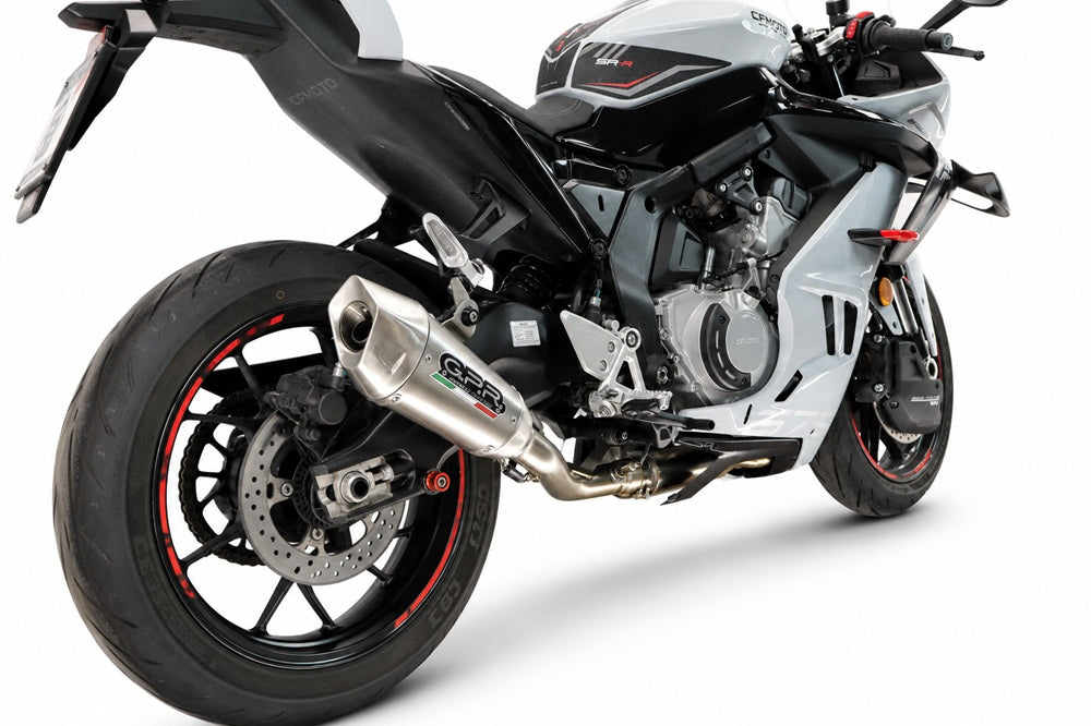 CF Moto 675SS 2024-2027 Exhaust GPR GP-Revo Titanium Full System