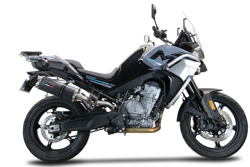 Escape GPR Dual Poppy Slip-On para CF Moto 800 MT Touring 2022-2024