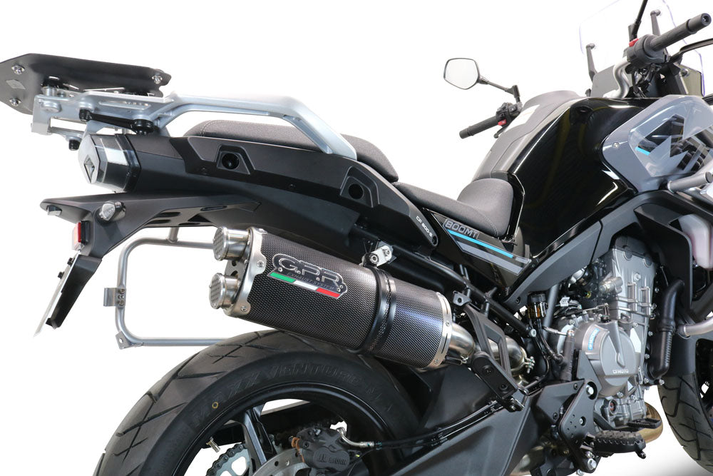 Escape GPR Dual Poppy Slip-On para CF Moto 800 MT Touring 2022-2024