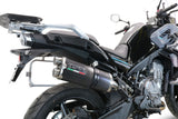 Escape GPR Dual Poppy Slip-On para CF Moto 800 MT Touring 2022-2024
