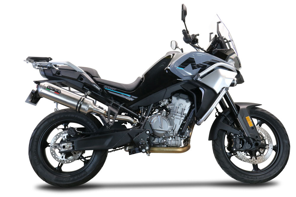 Escape GPR Satinox Slip-On para CF Moto 800 MT Touring 2022-2024