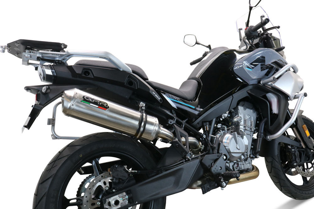 Escape GPR Satinox Slip-On para CF Moto 800 MT Touring 2022-2024