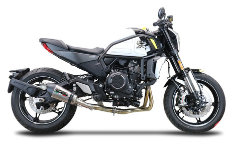 CF Moto 700 CL-X Heritage 2022-2024 Exhaust GPR Grand Prix Evo Titanium Mid Full System - photo 4