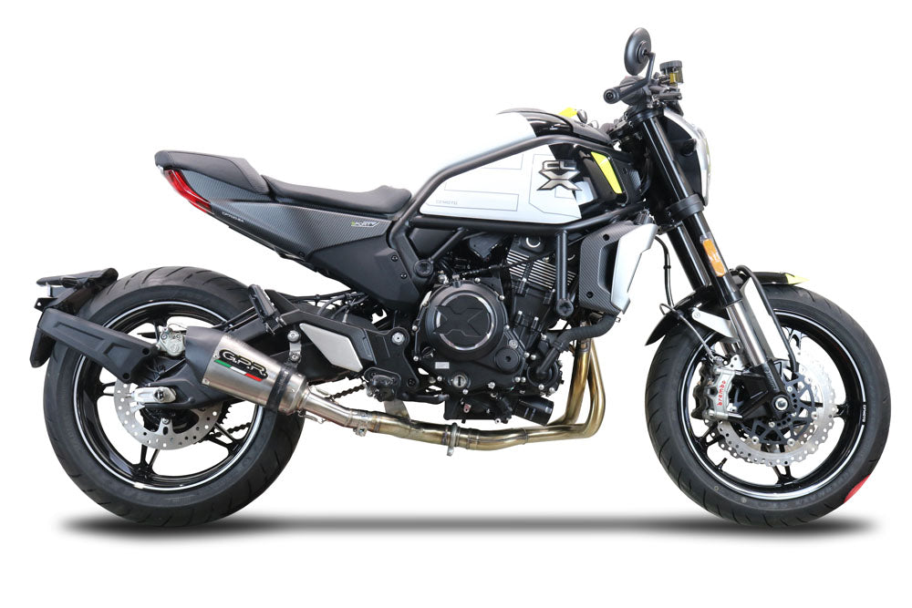 CF Moto 700 CL-X Sport 2022-2024 Exhaust GPR Grand Prix Evo Titanium Mid Full System - photo 4